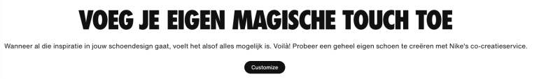 voorbeeld van co-creatie met je klant.