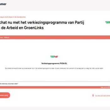 Wijsstemmer.nl opent de politieke deur voor laaggeletterden met AI-chatbot in simpele taal
