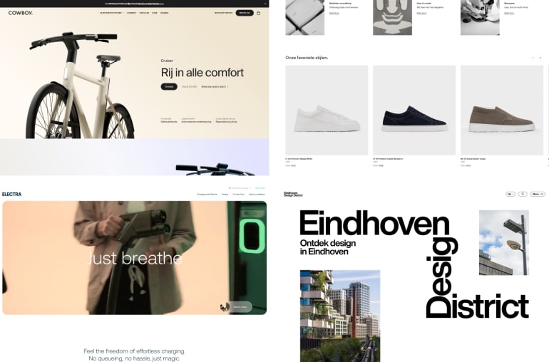 Voorbeeld eenvoud merken (trend)