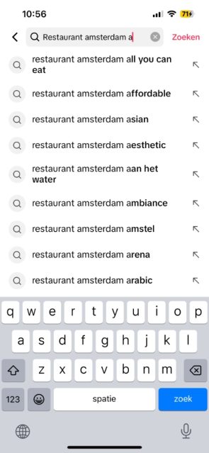 Zoekwoorden toevoeging