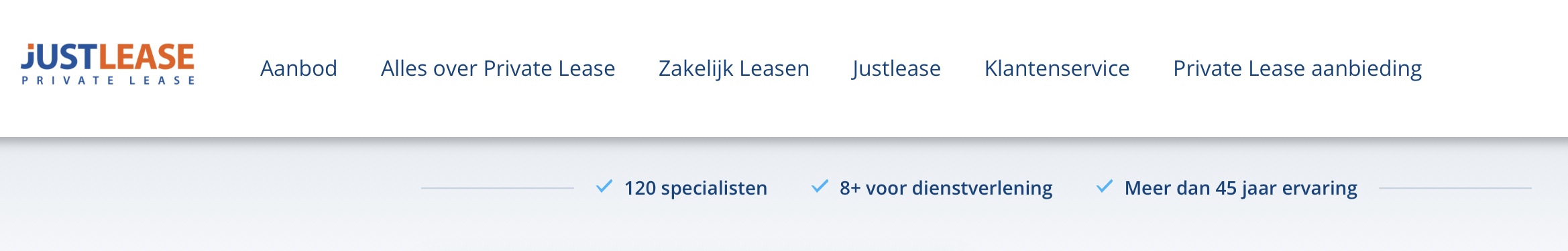 Justlease best practice.