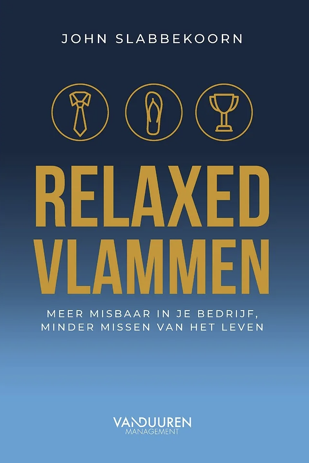 Boekcover van het vakboek Relaxed vlammen.