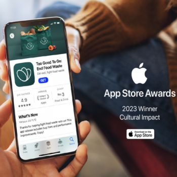 Too Good To Go verkozen door Apple tot één van de beste apps ter wereld