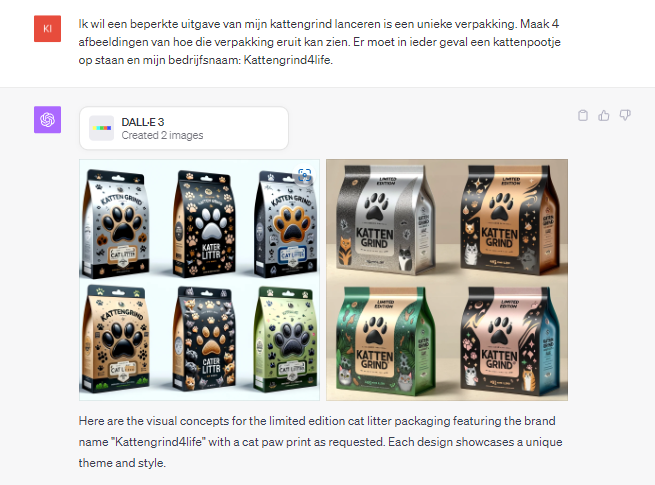 Voorbeeld prompt