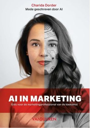Cover van het boek: AI in marketing
