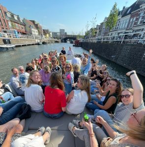 Varen met de collega's van Frankwatching