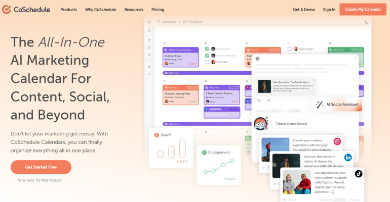 Website CoSchedule