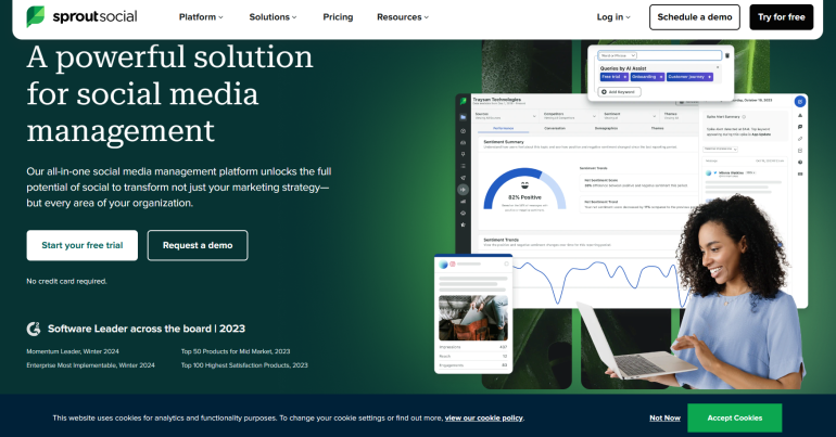 Website Sprout Social
