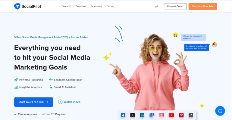Website Social Pilot