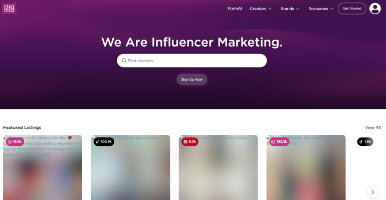 Website IZEA