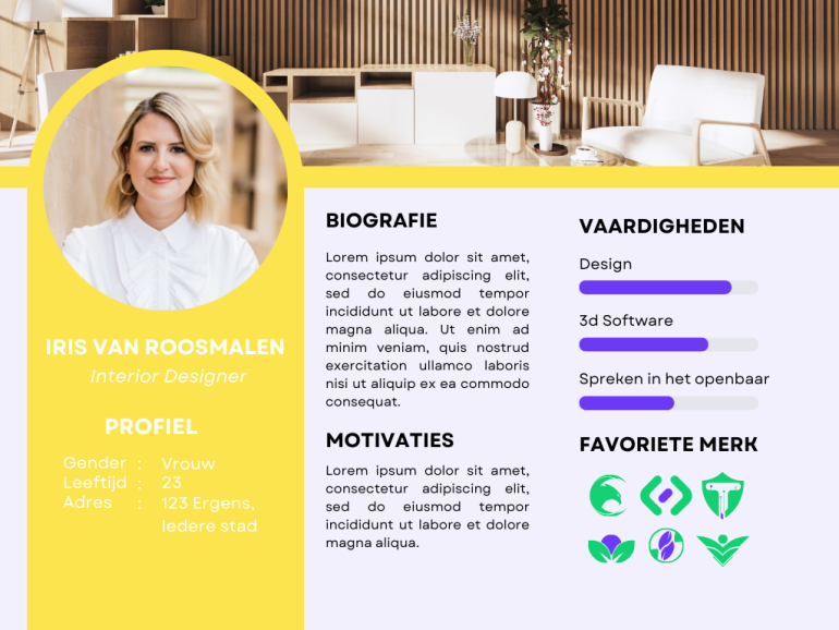 Persona Iris van Roosmalen