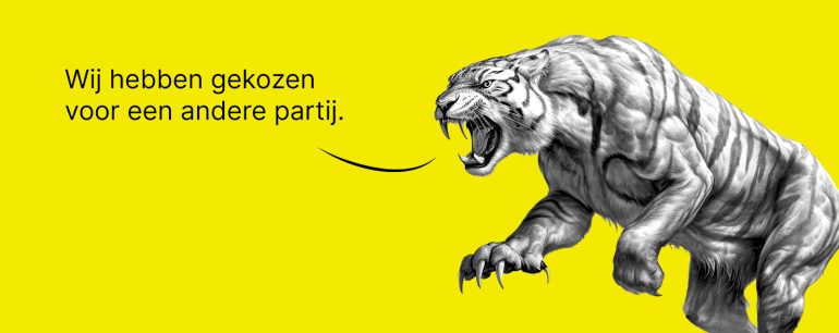 sales afbeelding gekozen voor andere partij