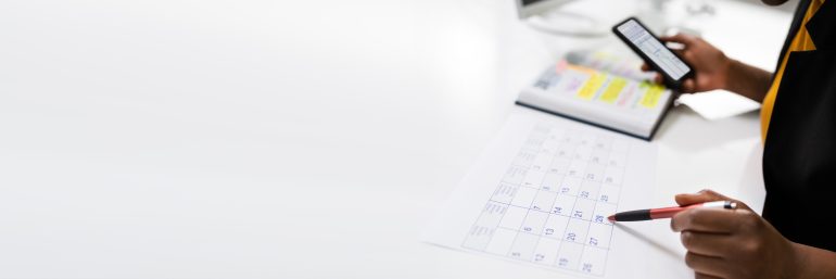 Agenda plannen bron: Andrey_Popov / Shutterstock