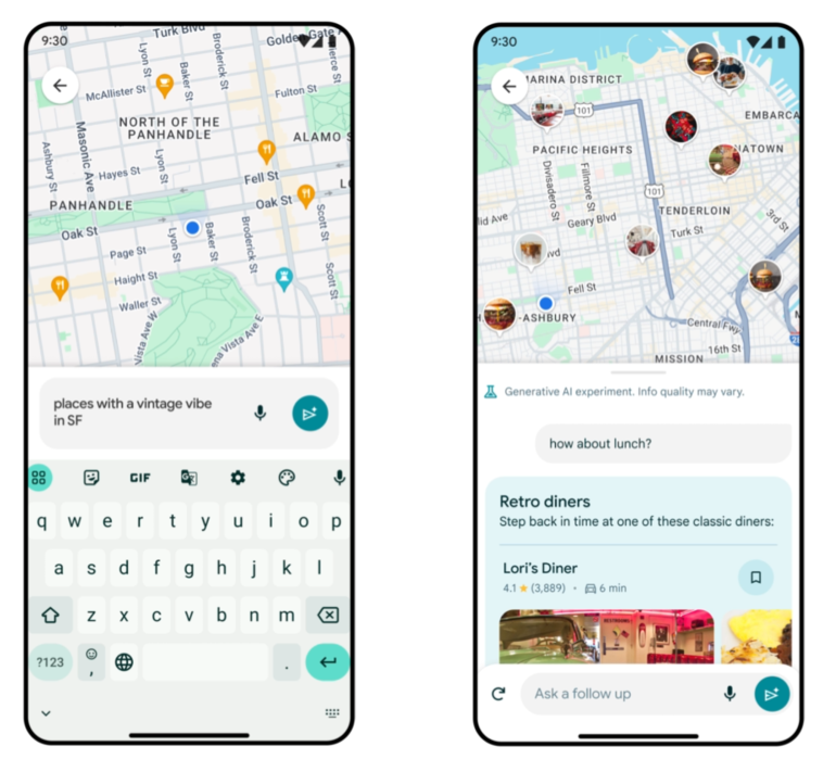 AI in Google Maps