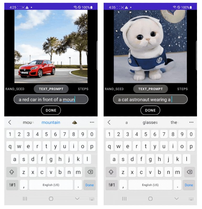 Mobile diffusion voorbeeld Google.