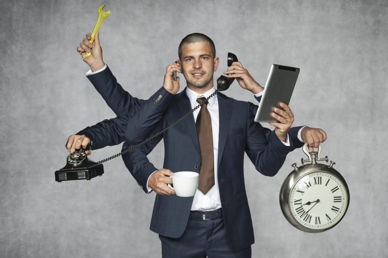 Multitasken en efficiënt werken bron: Maslowski Marcin / Shutterstock