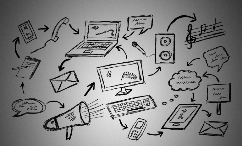 Verschillende communicatiemiddelen bron: thodonal88 / Shutterstock