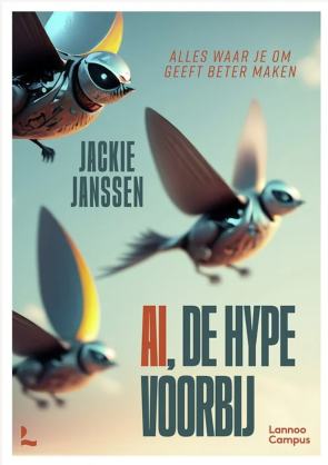 Kaft van het boek AI, de hype voorbij.