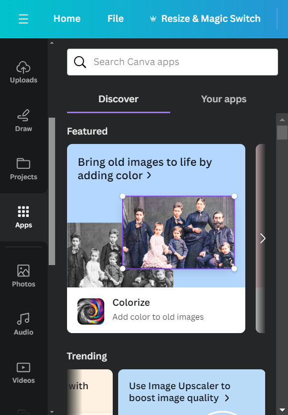 Canva apps