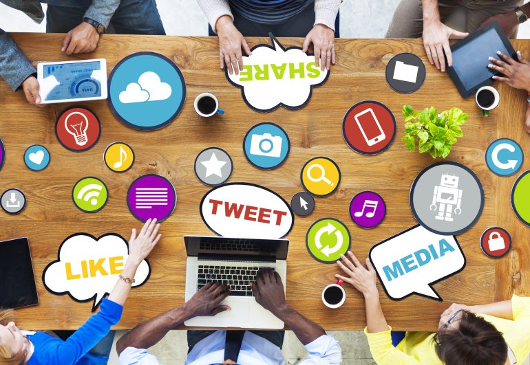 Diverse soorten social media bron: Rawpixel.com / Shutterstock