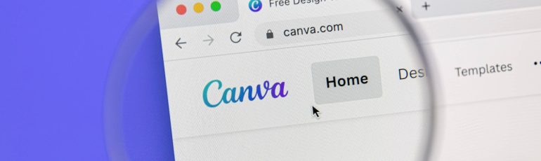 Canva zoekbalk, IB Photography, Shutterstock