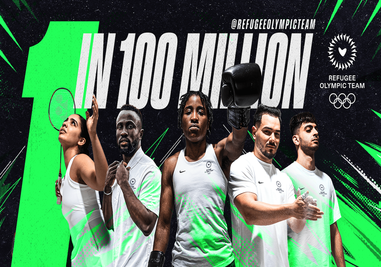 IOC lanceert ‘1 in 100 million’ als eerbetoon aan de hoop van het Refugee Olympic Team voor Parijs 2024