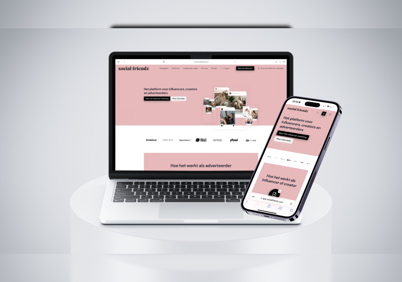 Influencer Marketing Agency Social Friendz lanceert nieuw influencer platform voor creators en bedrijven