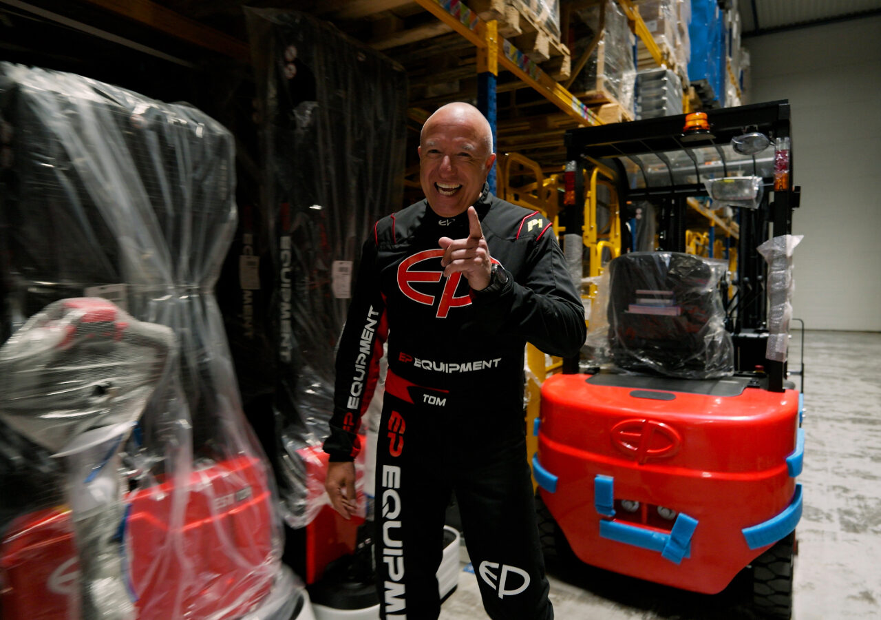 Tom Coronel nieuwe merkambassadeur EP Equipment
