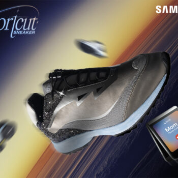 Samsung lanceert ‘Shortcut Sneaker’, een sneaker die je telefoon bedient
