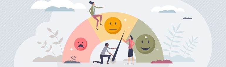 Header bij artikel over emoties op de werkvloer bron: VectorMine / Shuttestock