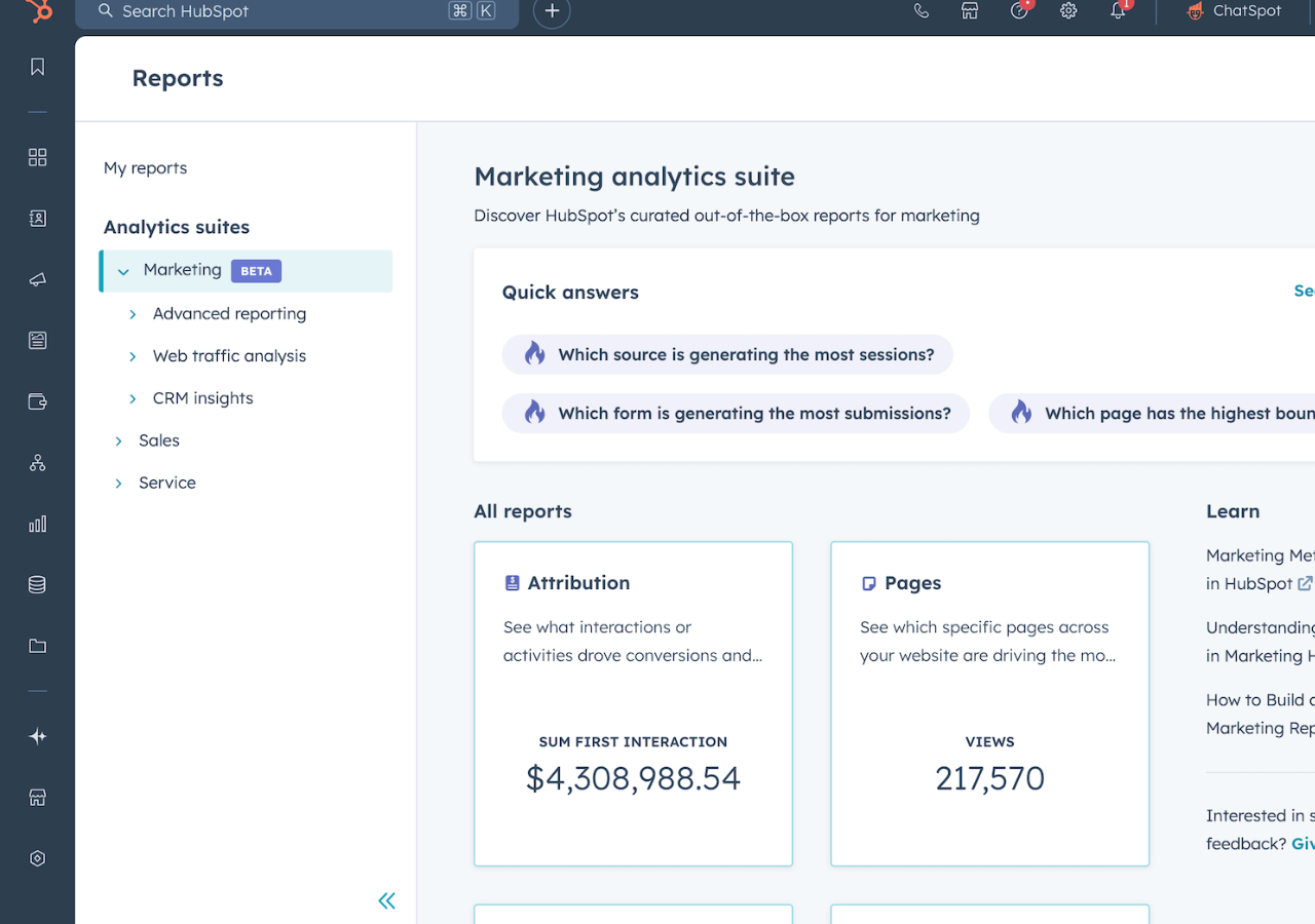 HubSpot lanceert features voor contentcreatie, leadgeneratie en analytics