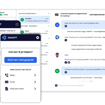 SafeGPT lanceert AI-Support Chat voor optimale klantenservice