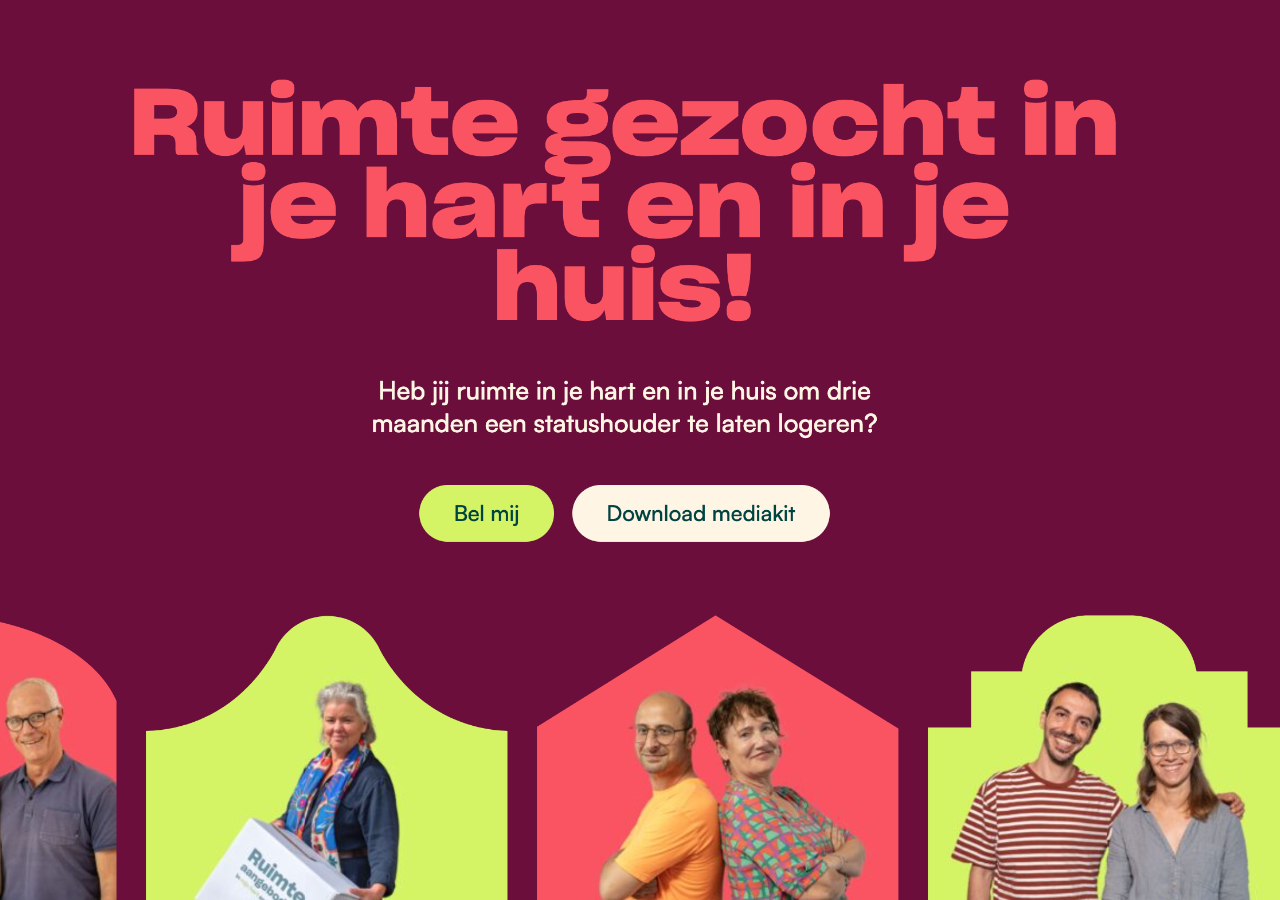 Happy Horizon Non-profit zoekt in nieuwe campagne naar mensen met ruimte in hun hart en hun huis