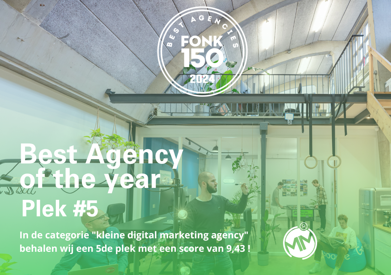 MondoMarketing op plek 5 in de FONK150!