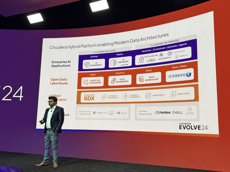 presentatie Cloudera bij Evolve 24