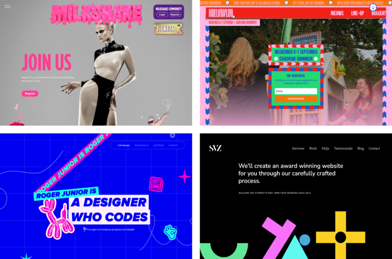 Screenshots micro-interactie