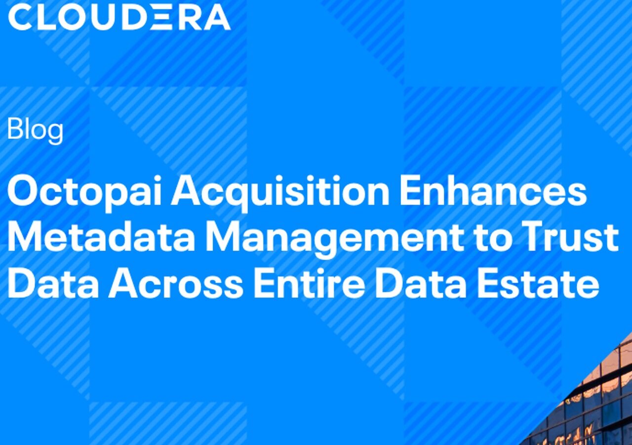 Cloudera neemt Octopai over voor verbeteren datagestuurde besluitvorming