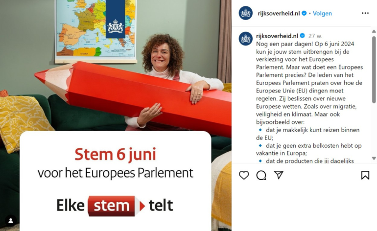 instagram rijksoverheid