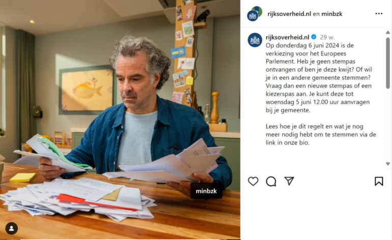 instagram rijksoverheid