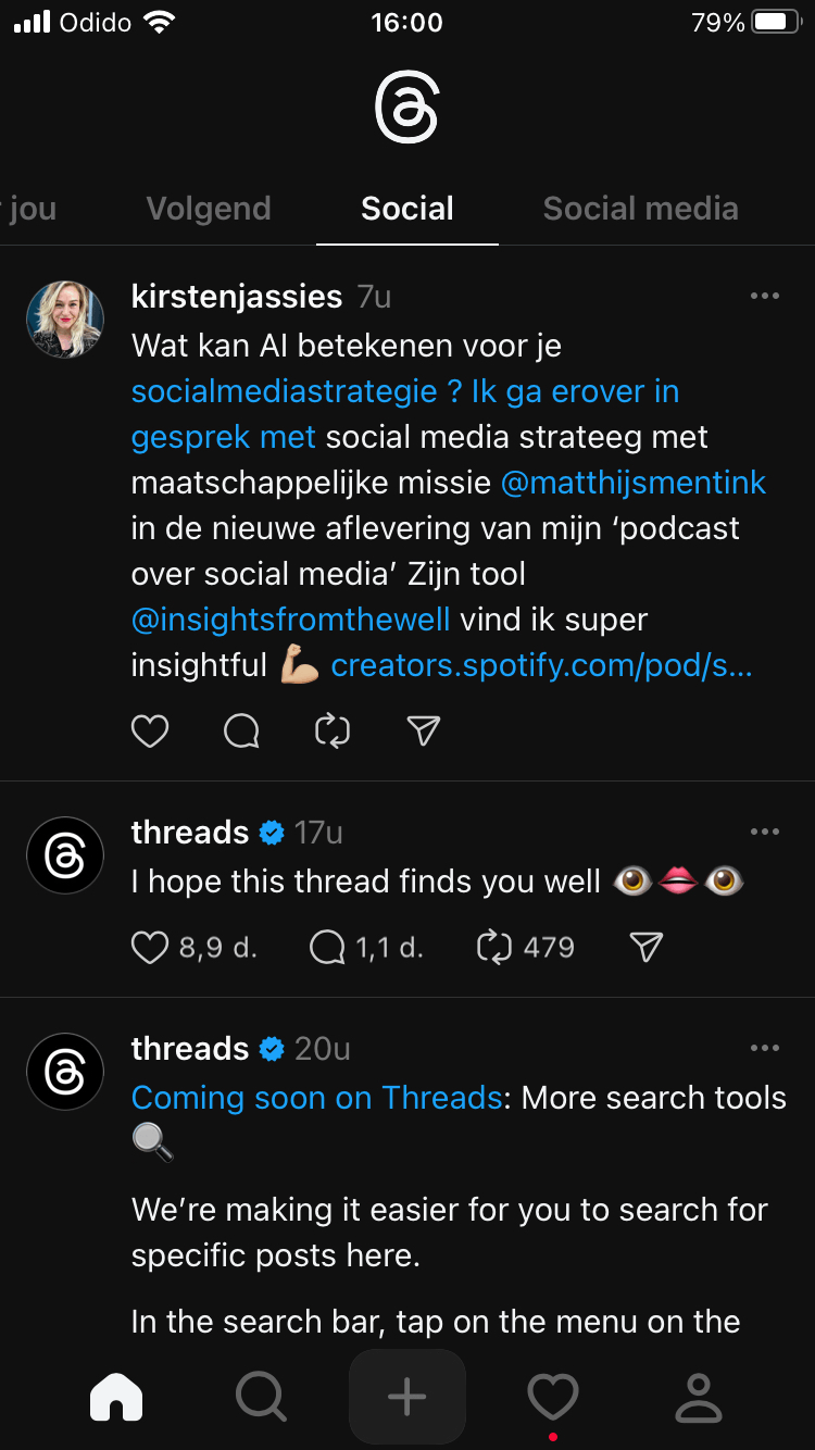 Voorbeeld custom feed