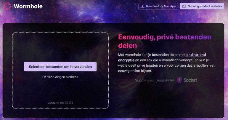 Wormhole screenshot