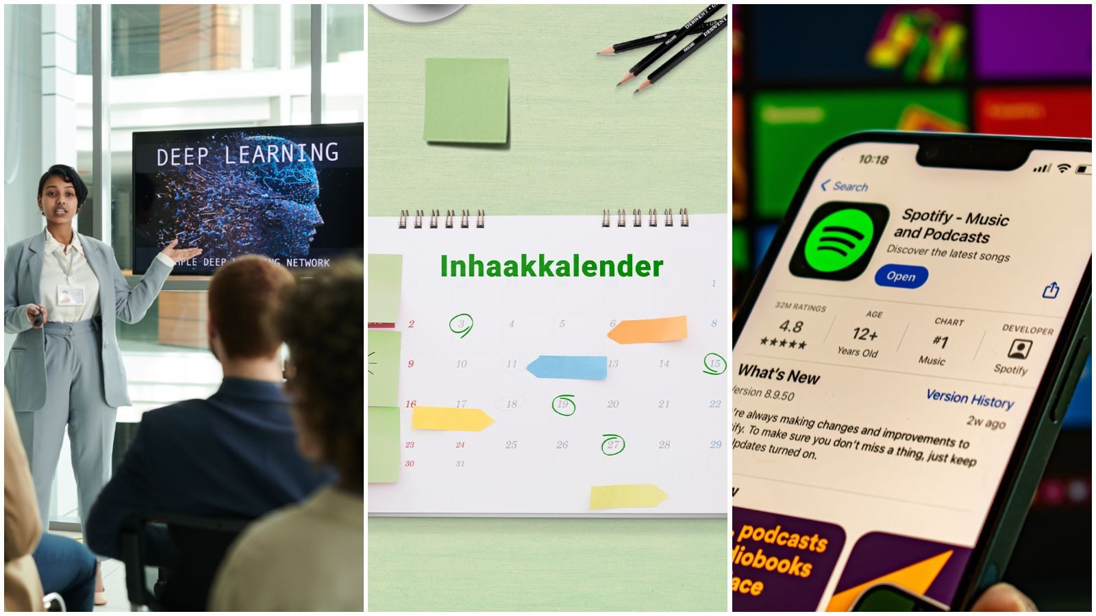 10x populair: inhaakkalender 2025, verplichte AI-geletterdheid & het succes van Spotify Wrapped