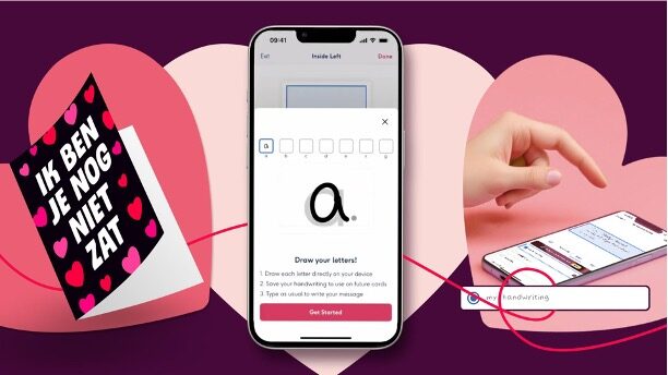 Greetz lanceert innovatieve AI-tool: verras met een boodschap in je eigen handschrift