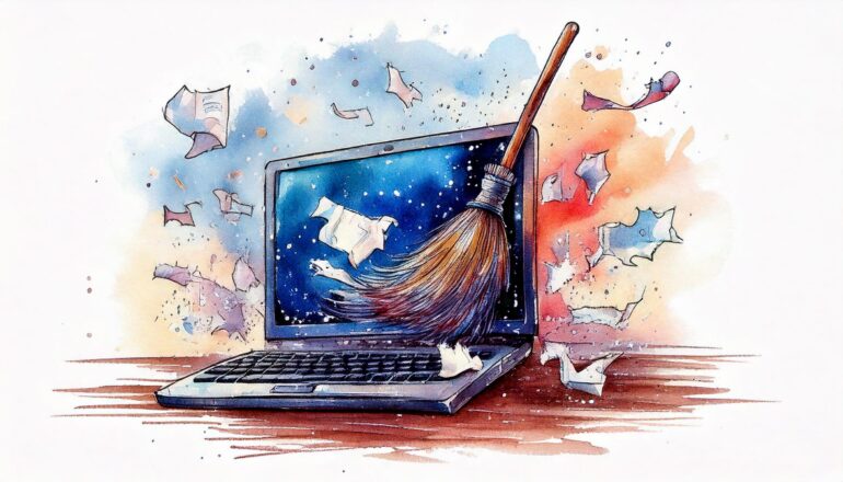 Schoonmaak bron: Adobe Firefly