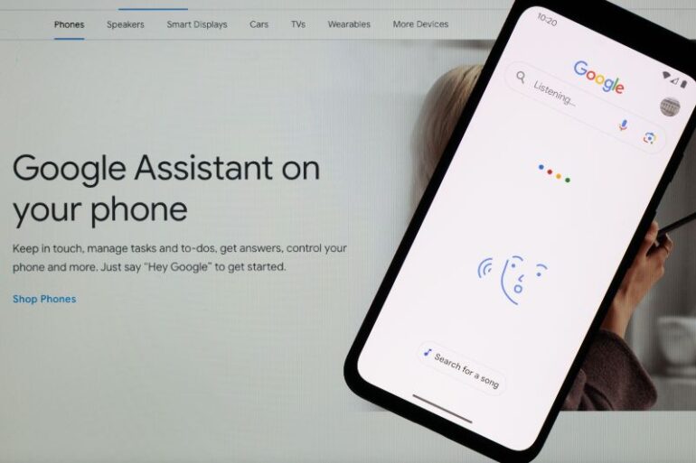 Google assistant voice chatbot