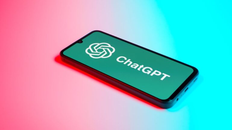 ChatGPT op smartphone