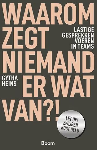 Boekcover Waarom zegt niemand er wat van - Gytha Heins