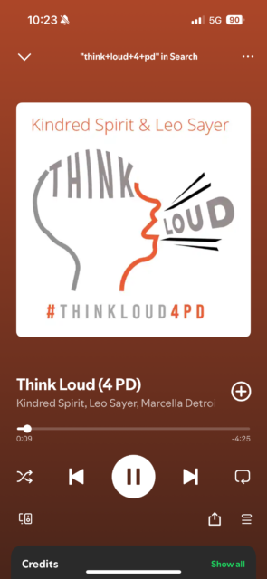 Spotify-nummer Think Loud