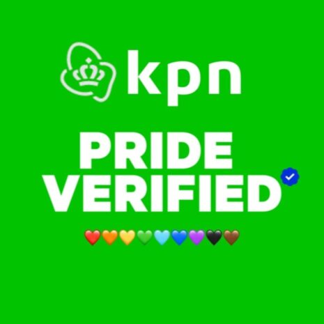 Diversiteit: KPN gaat voor online veiligheid en verifieert Pride