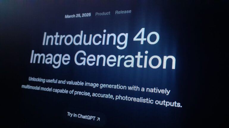 OpenAI lanceert 4o image generation